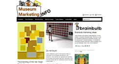 Desktop Screenshot of museummarketing.info
